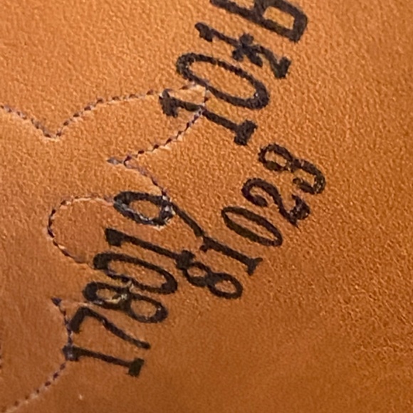 Genuine Lucchese “Knox” Western Boots in Black Cherry, size 10 ½ B Men - Picture 7 of 8